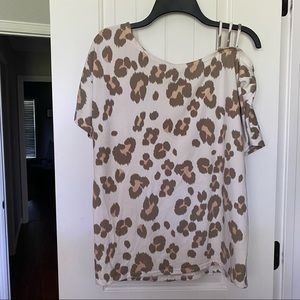 BiBi Cheetah Lounge Top